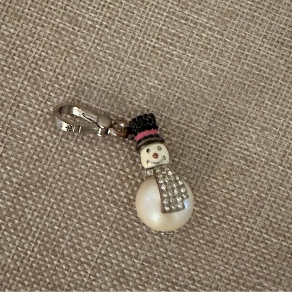 Juicy Couture vintage Y2K snowman charm with Swarovski crystals - Picture 2 of 2